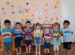 Аппликация "Автобус".